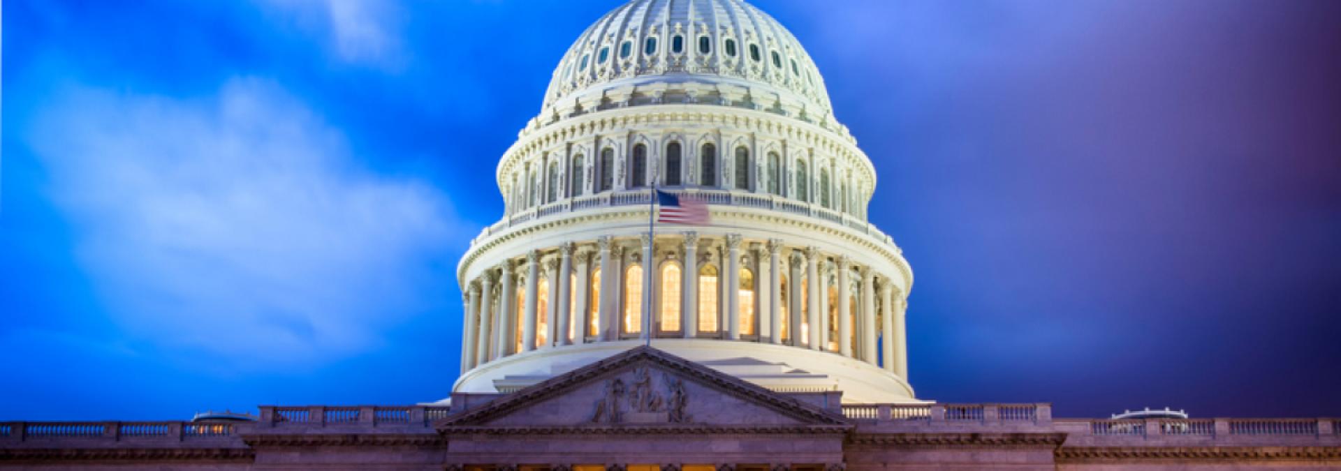 U.S. Capitol Building at Twighlight