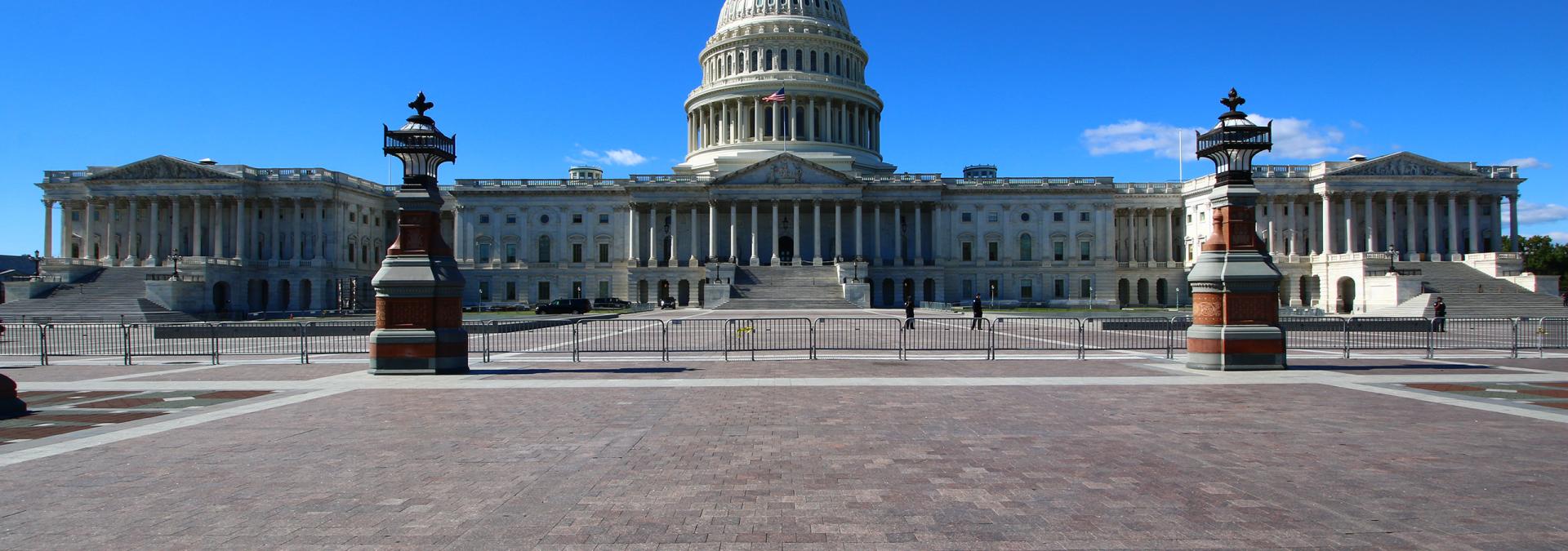 Front of the Capitol building