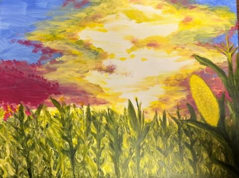 Jaden Borchers - “Corn Fields at Four”